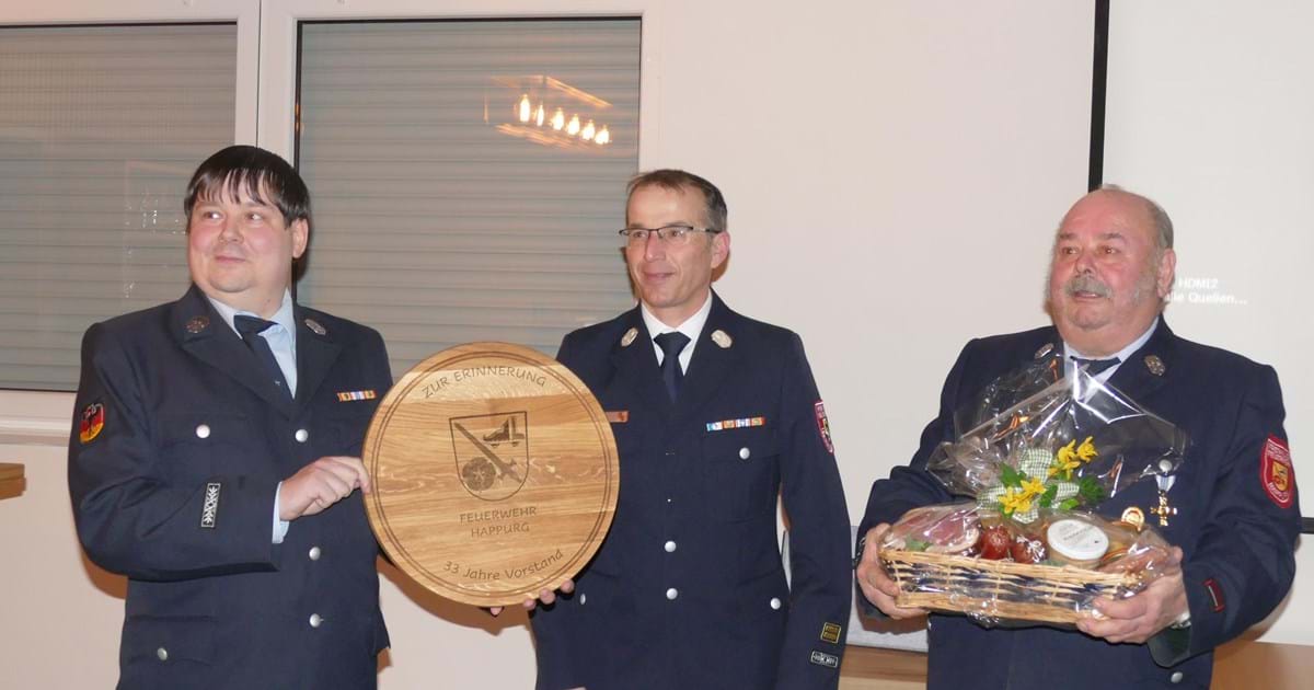 Jahreshauptversammlung der Happurger Feuerwehr